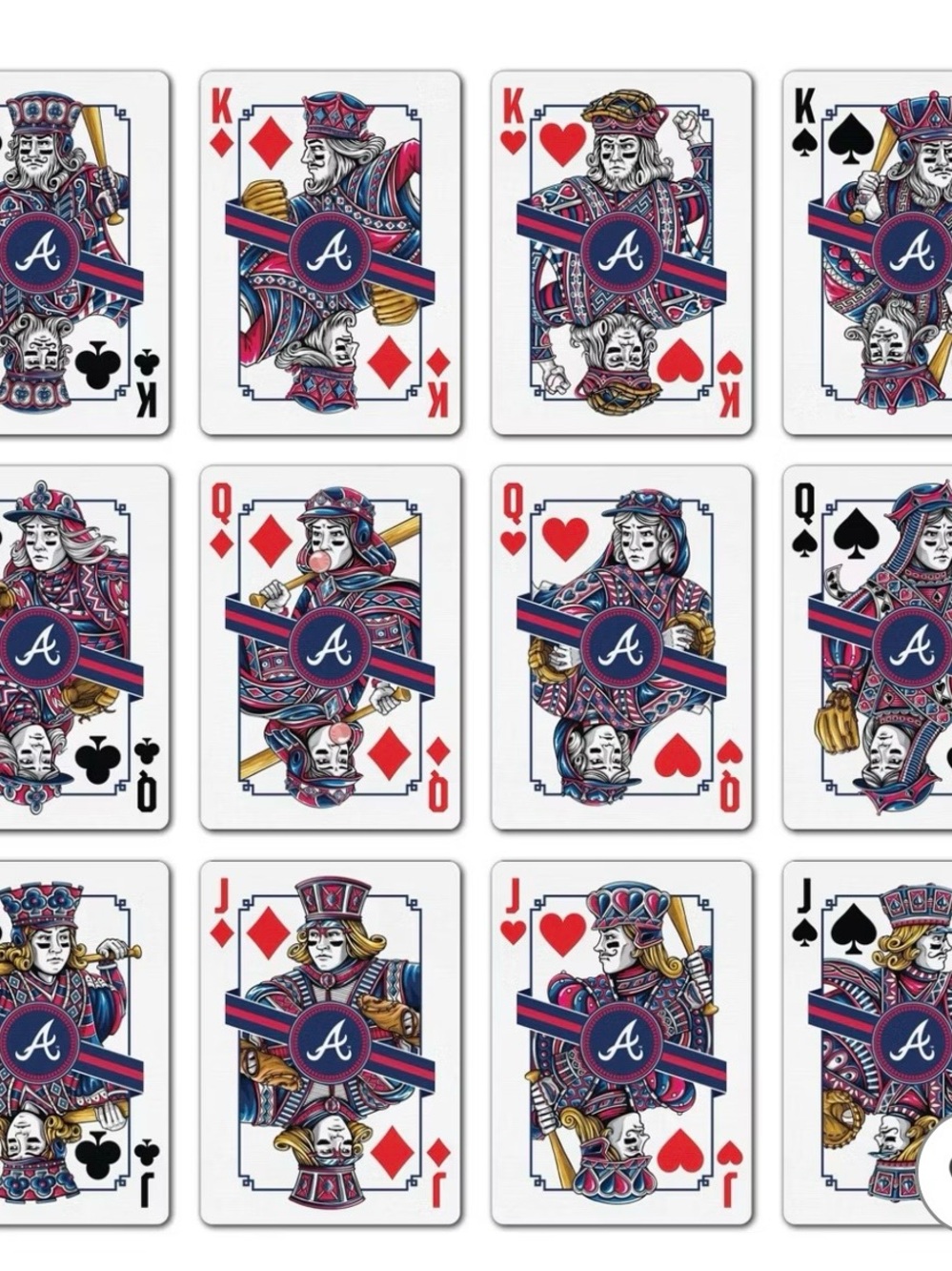 MLB Atlanta Braves - Classic Series Playing Cards - Premium Grade - Picture 5 of 7